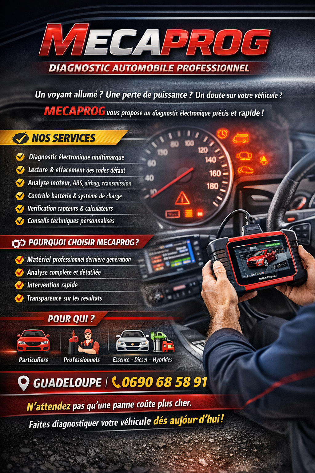 diagnostic auto Guadeloupe