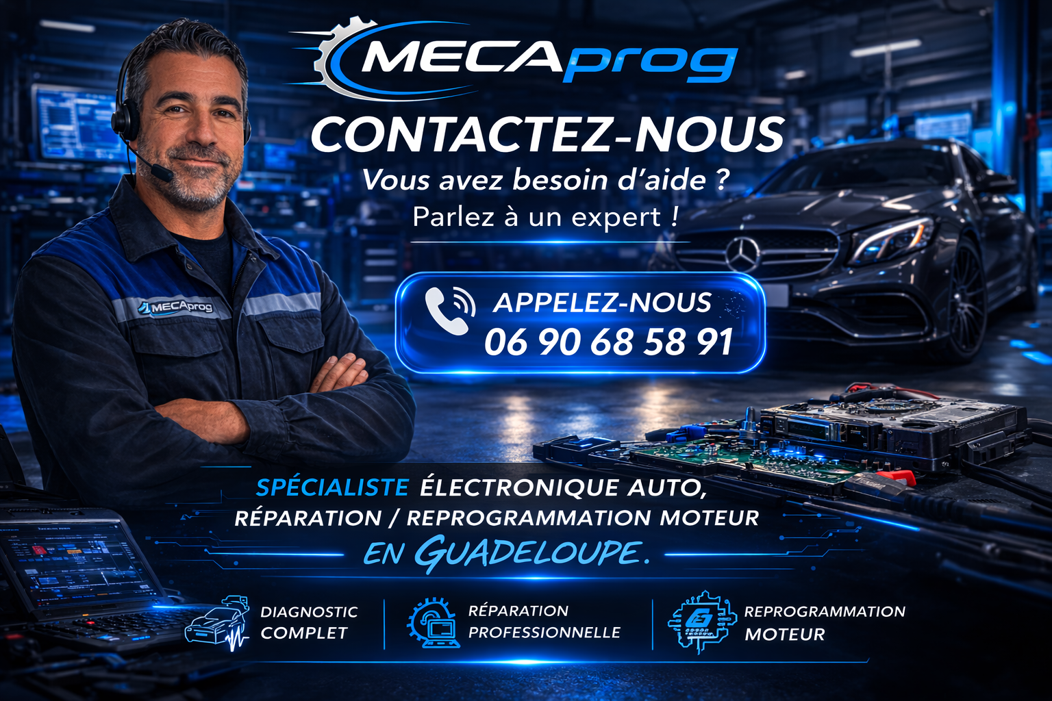contact mecaprog Guadeloupe